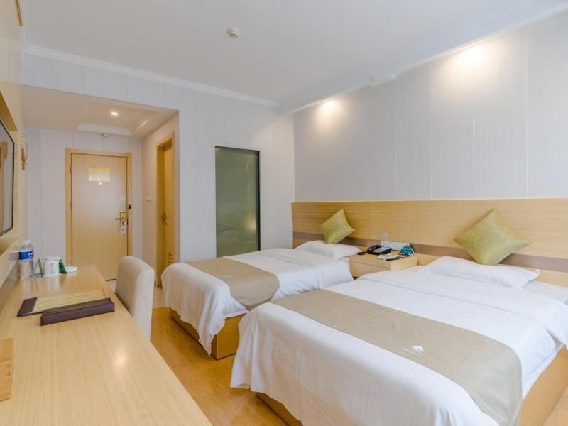 Greentree Inn Anhui Hefei High-Speed Railway South Station Baohe Avenue Government Business Hotel Exterior photo